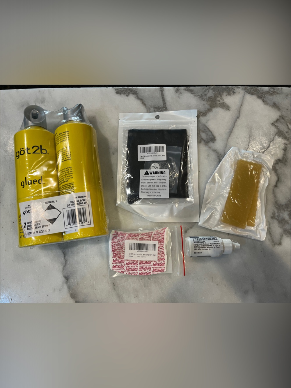 got2b Glued Blast Freeze Hairspray Duo - Wig Adhesive Set